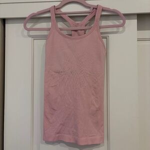 Lululemon Ebb To Street Tank Top - Size 2 - Dew Pink